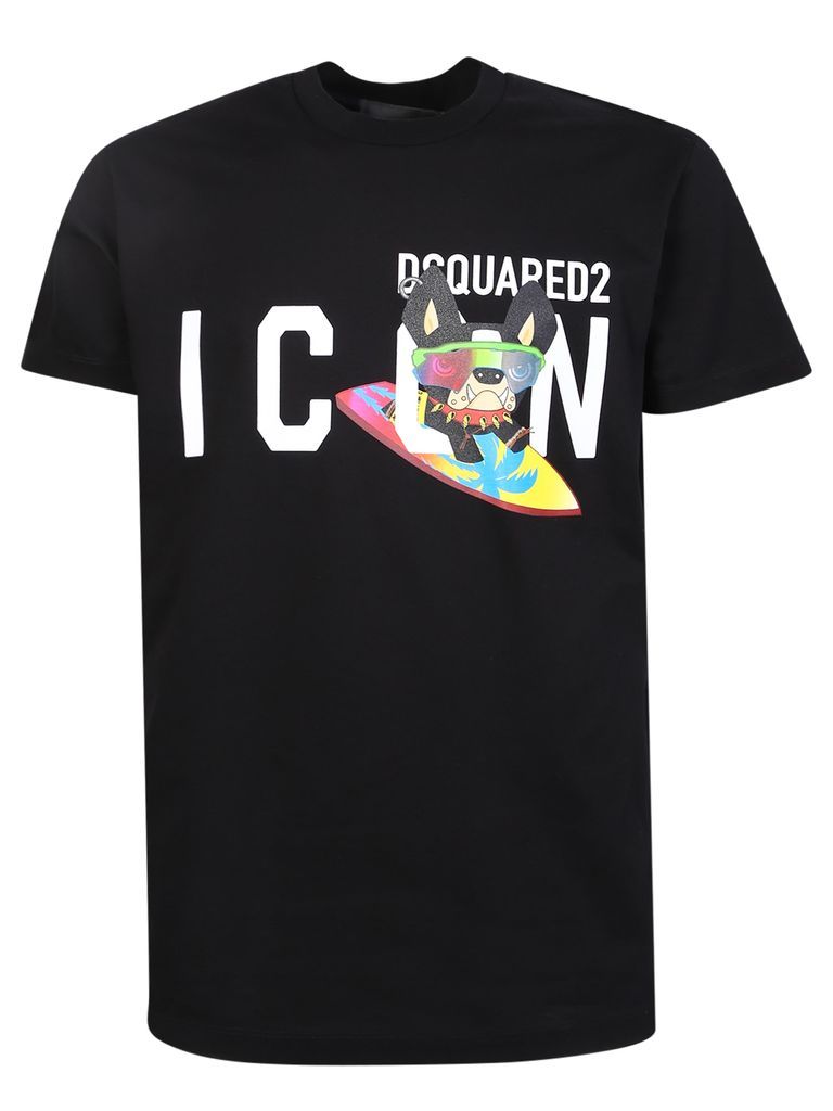 Black Icon Surf T-Shirt