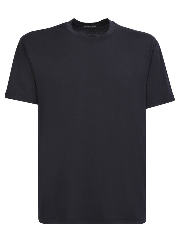 Black Lyocell T-Shirt