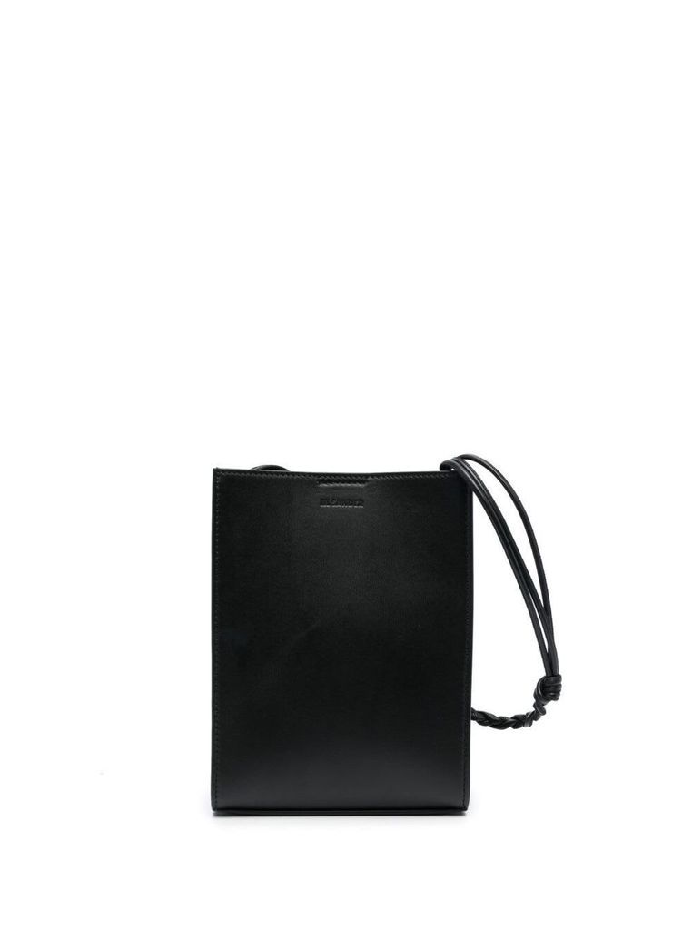 Black Tangle Bag In Leather Man