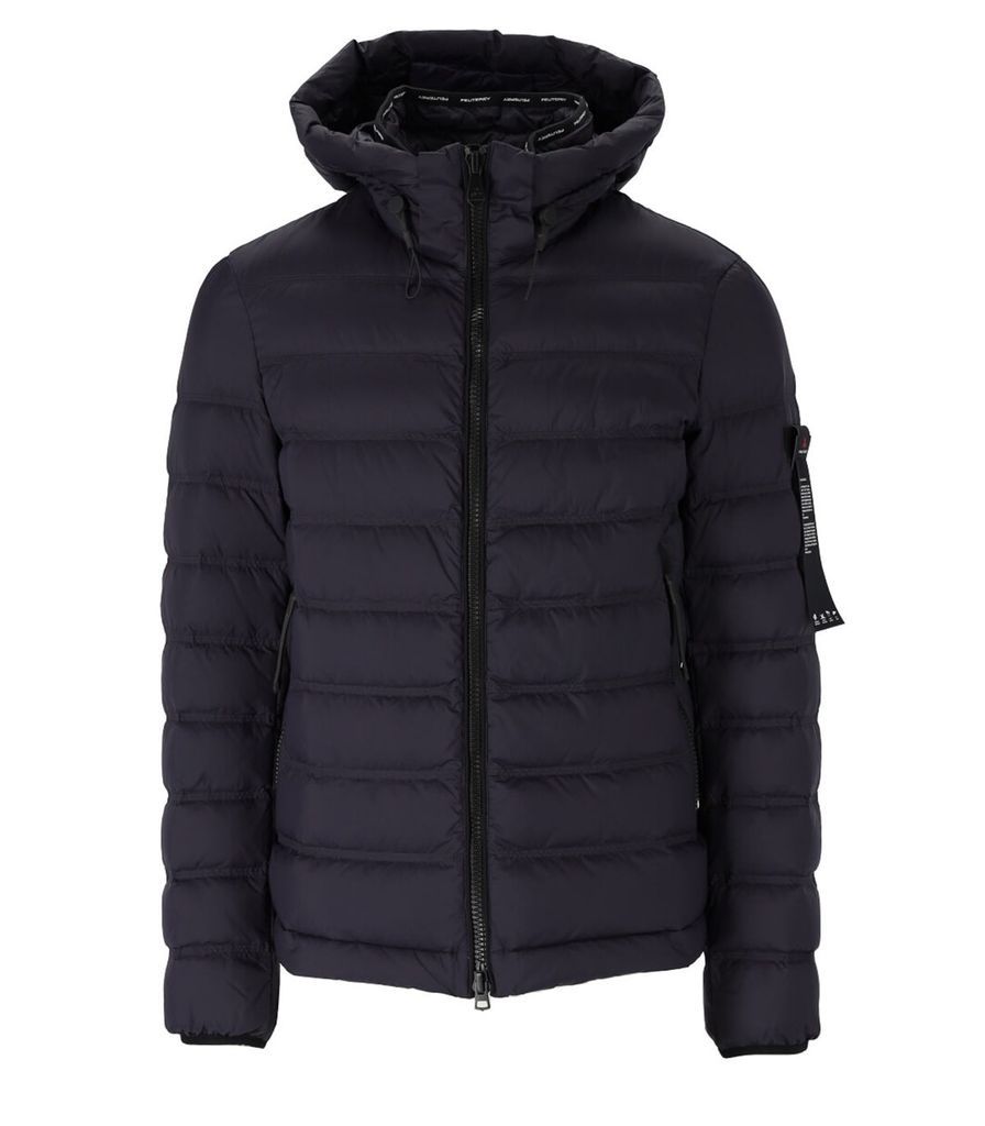 Boggs Kn Blue Hooded Down Jacket