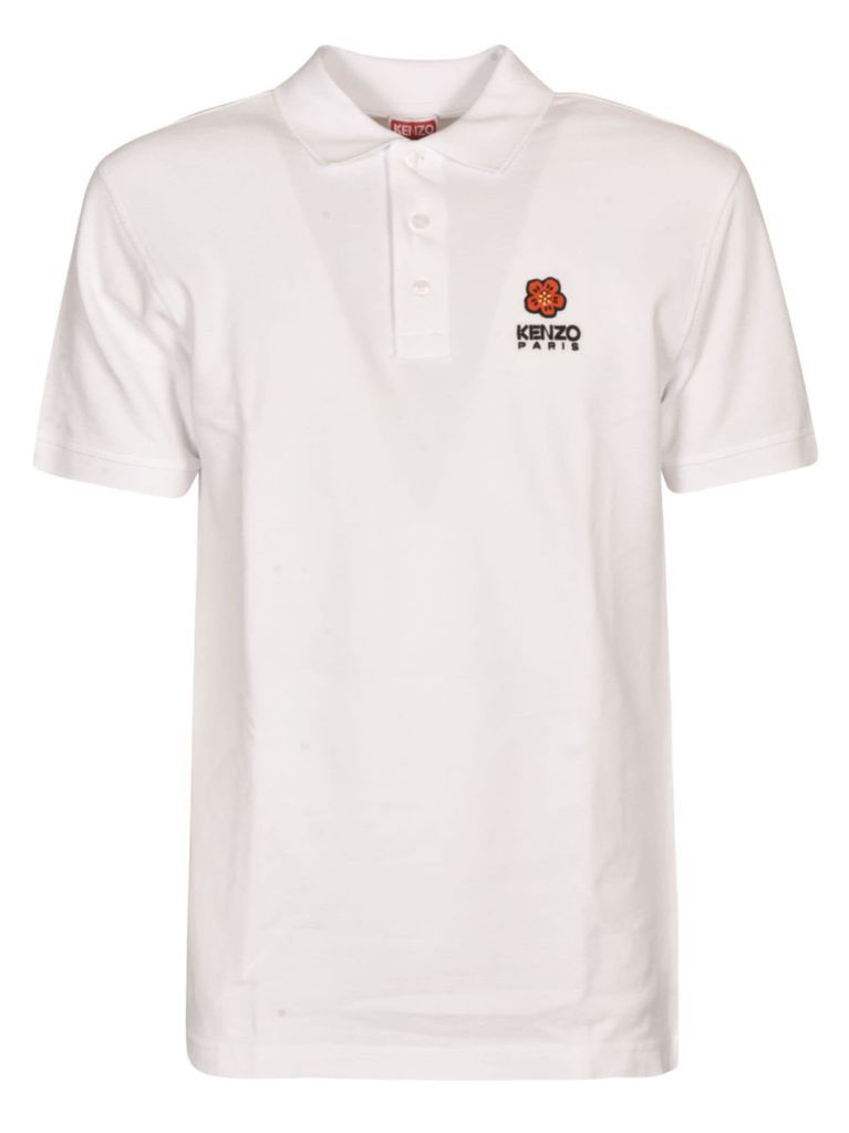 Boke Flower Crest Logo Polo T-Shirt