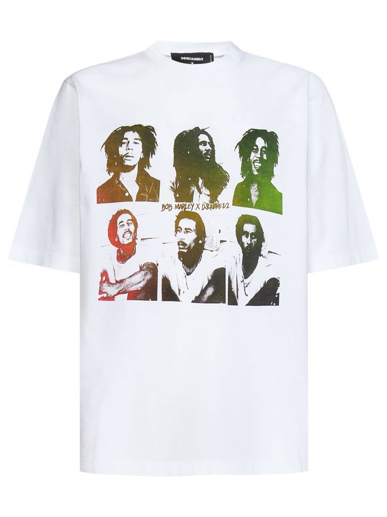 Bob Marley Postcards Skater T-Shirt