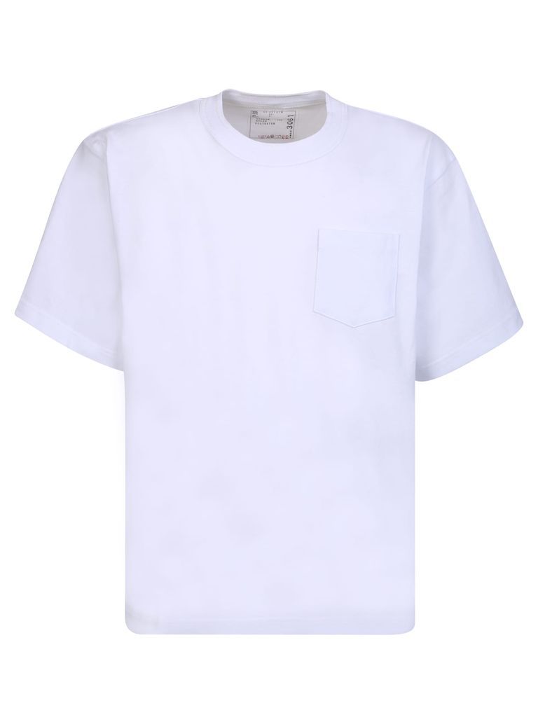 Buckle Detail White T-Shirt