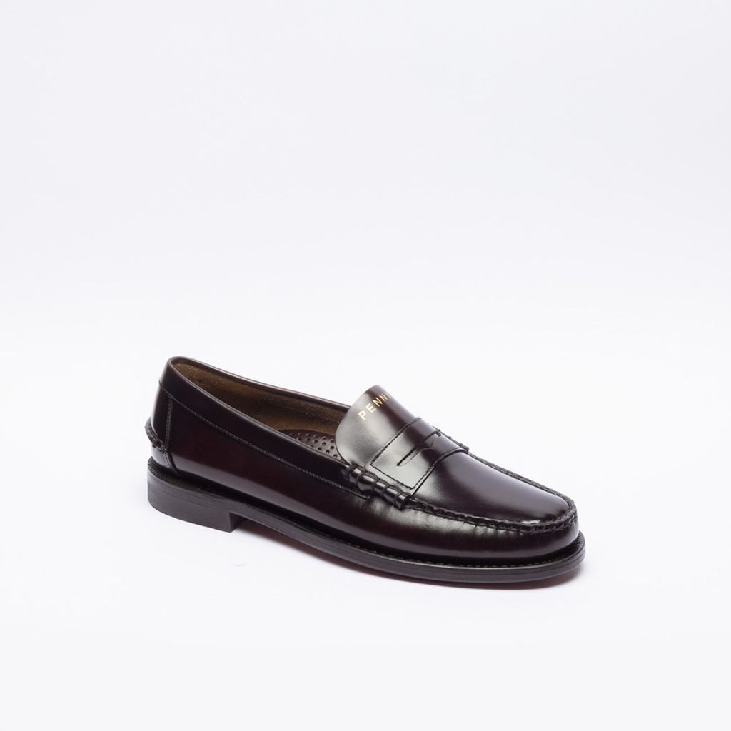 Burgundy Calf Loafer