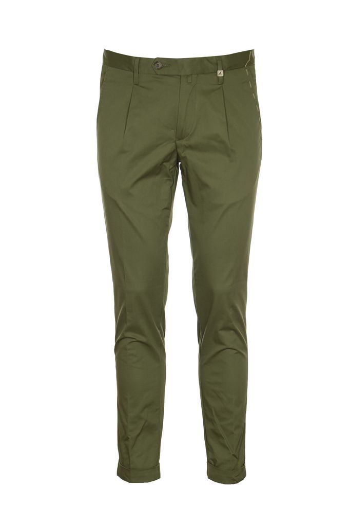 Buttoned Cargo Trousers