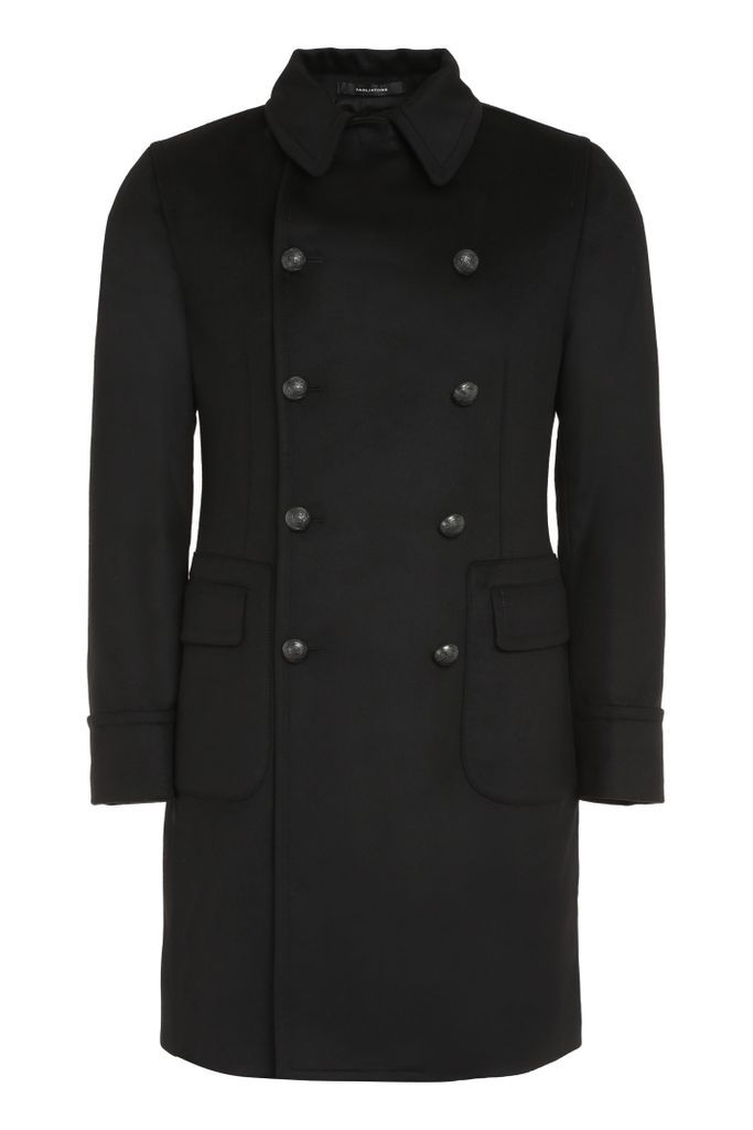 Carlo Double-Breasted Wool Coat