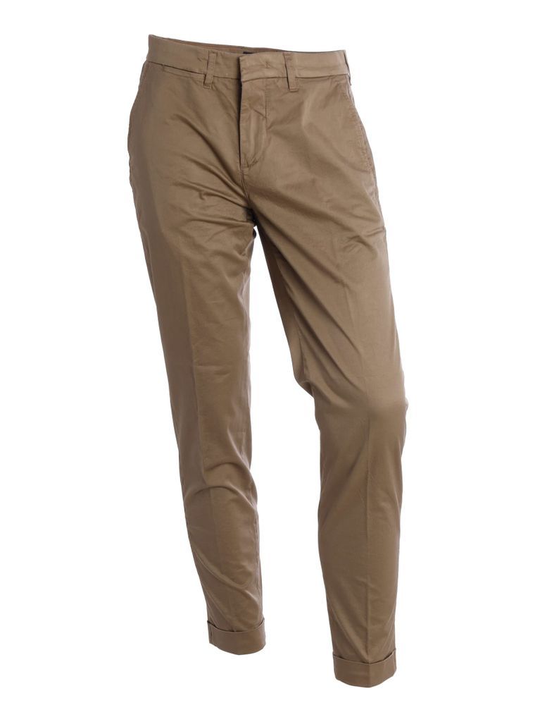 Chino Trousers With Turn-Up