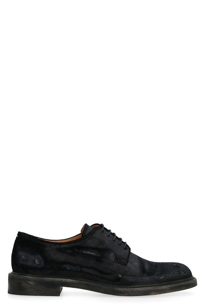 Chenille Lace Up Shoes