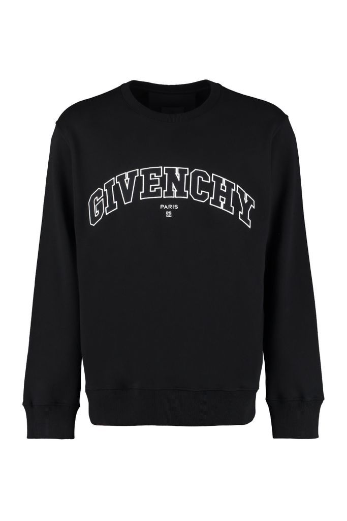 Cotton Crew-Neck Sweatshirt