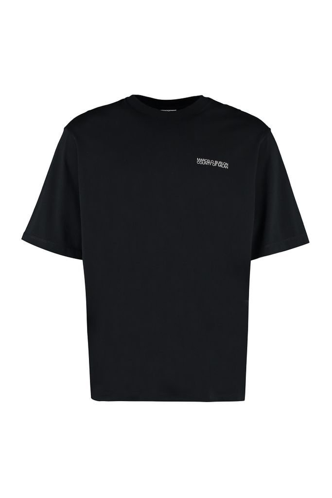 Cotton Crew-Neck T-Shirt