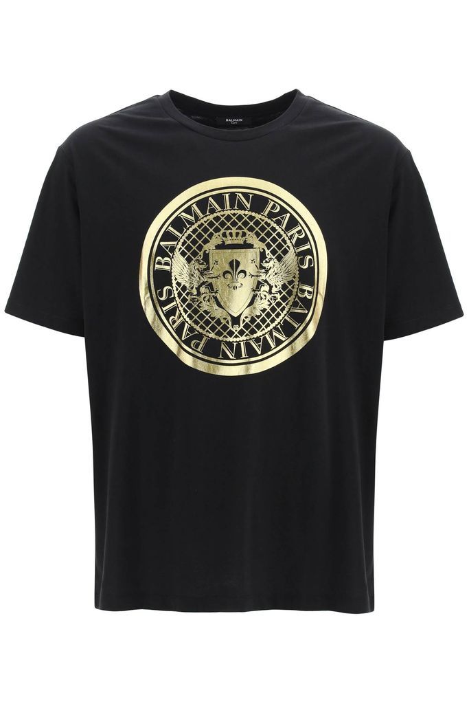 Coin Logo Print T-Shirt
