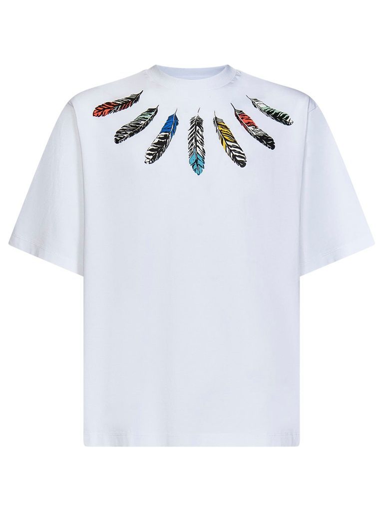 Collar Feathers T-Shirt