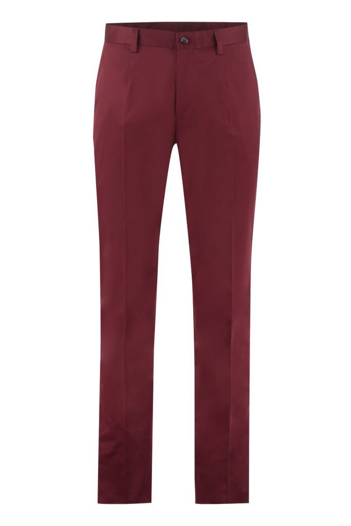 Cotton Tailored Trousers