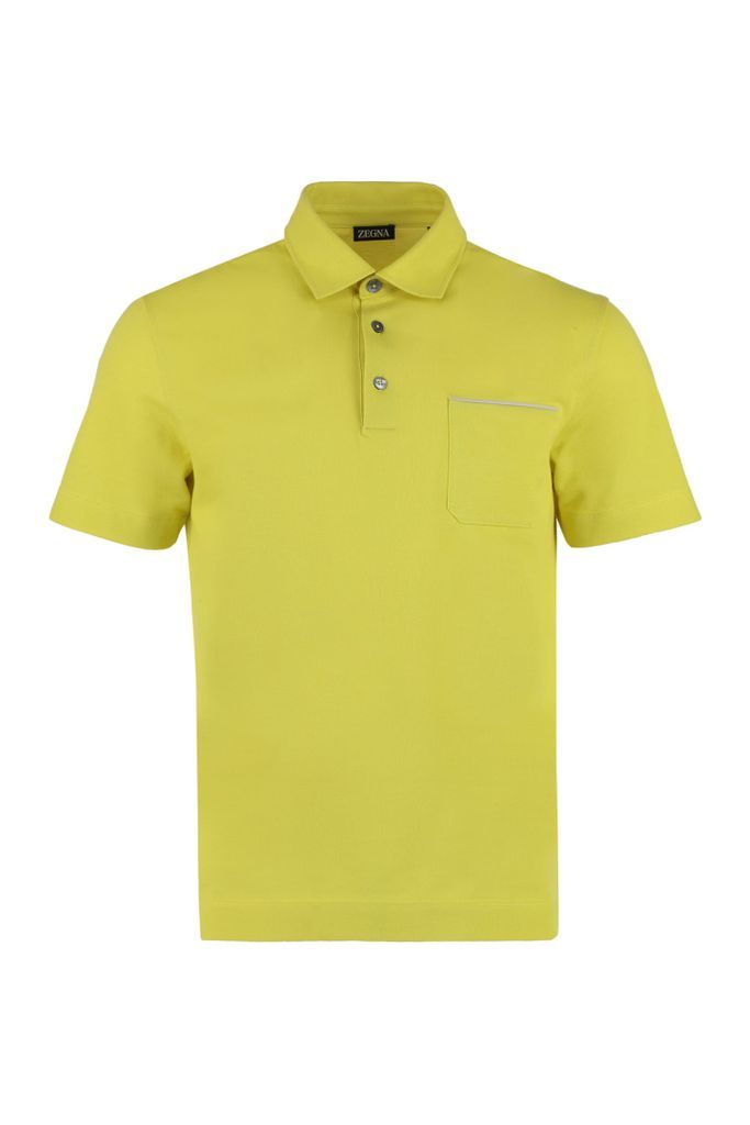 Cotton-Piqué Polo Shirt