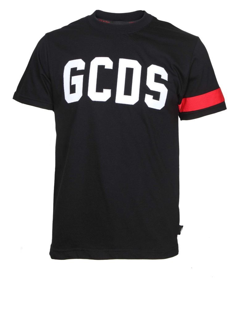 Cotton T-Shirt With Embroidered Logo