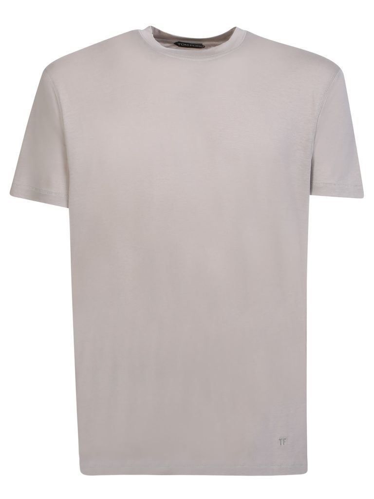 Cream Lyocell T-Shirt