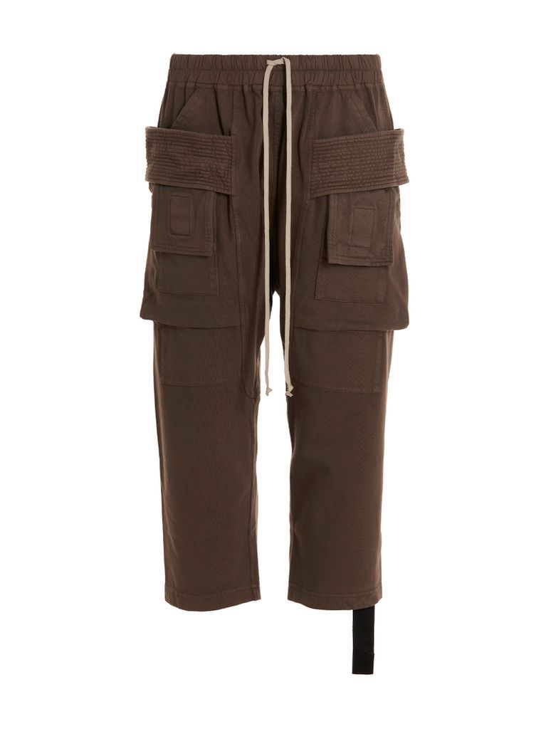 Creatch Cargo Cropped Drawstring Pants