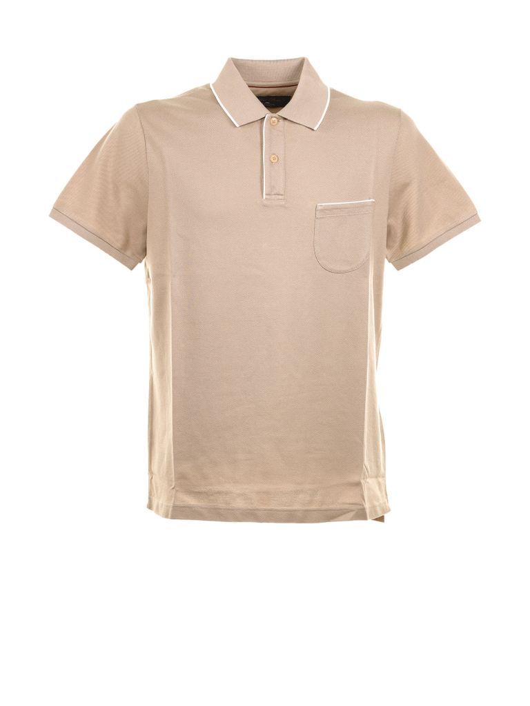 Cotton Polo Shirt With Pocket
