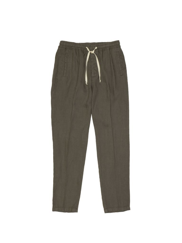 Cotton Trousers With Drawstring