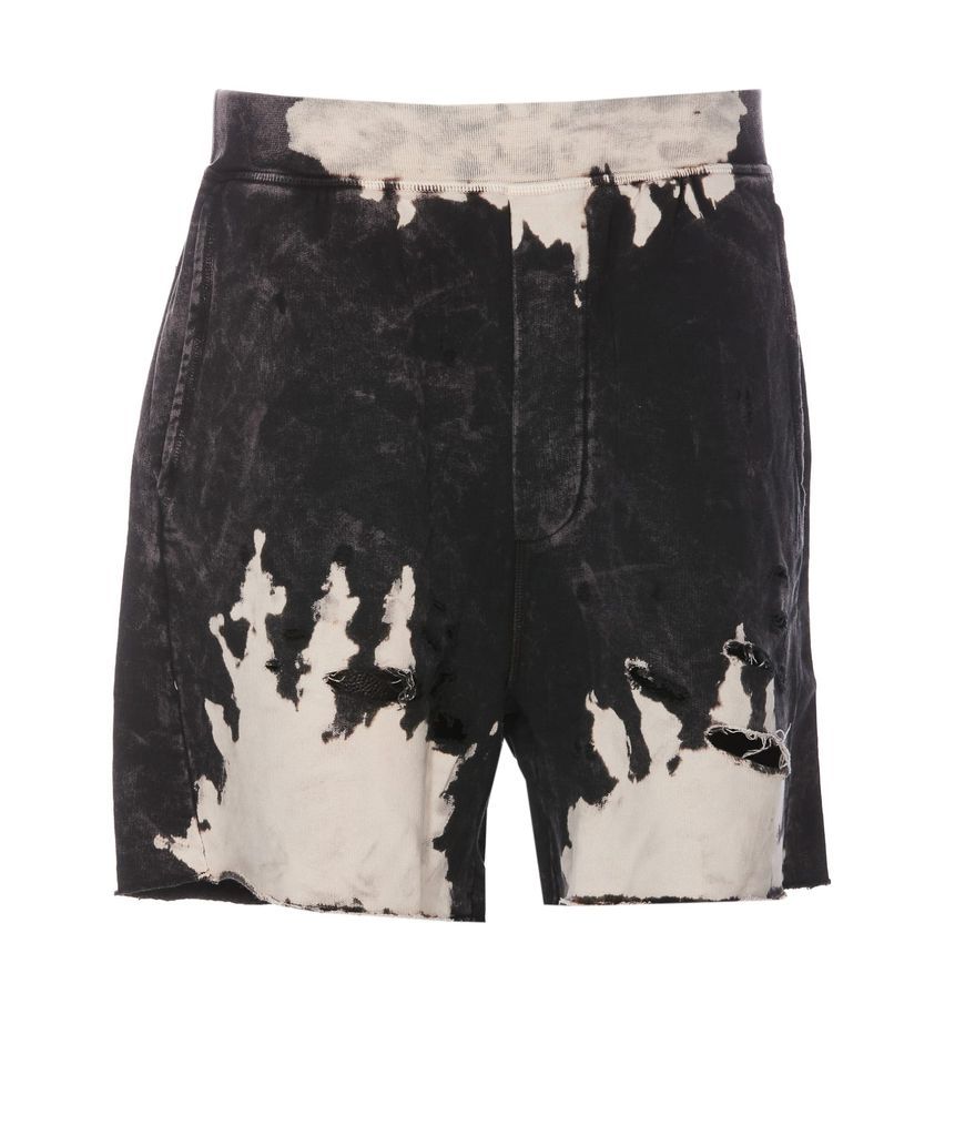 D2 Reverse Tie & dyed Long Arnold Shorts