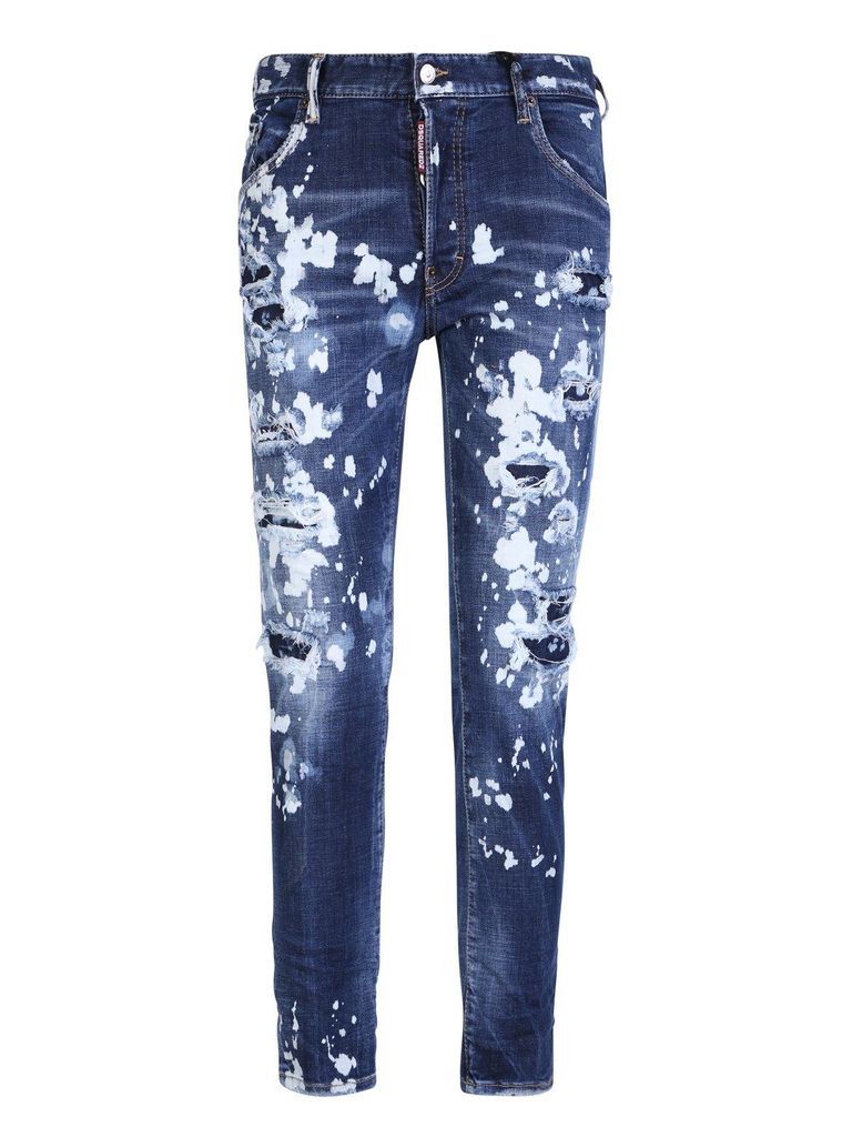 Distressed Skinny Jeans Dsquared2
