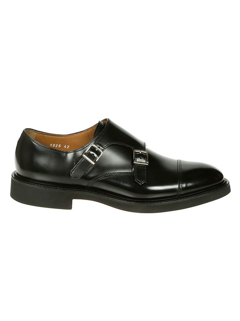 Double-Buckle Classic Oxford Shoes