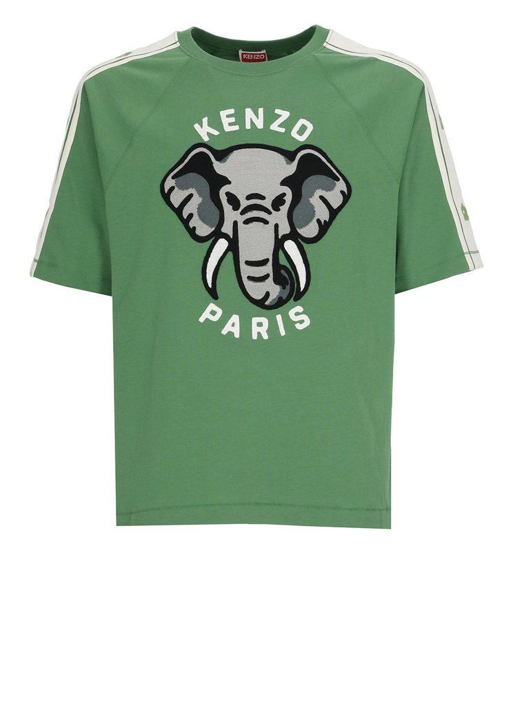 Elephant Crewneck T-Shirt