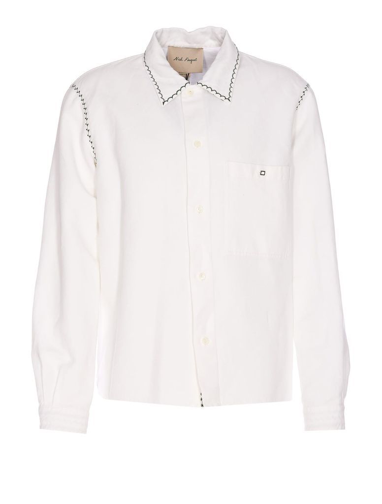 Embroidered Long Sleeves Shirt