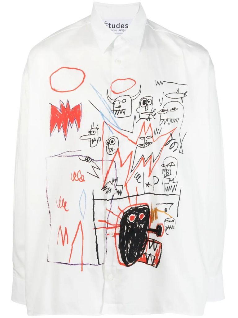 Etudes X Jean-Michel Basquiat White Shirt