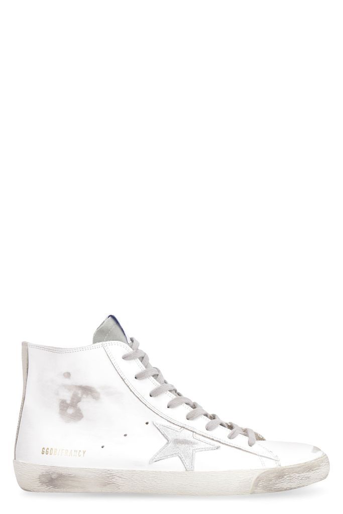 Francy Classic Leather High-Top Sneakers