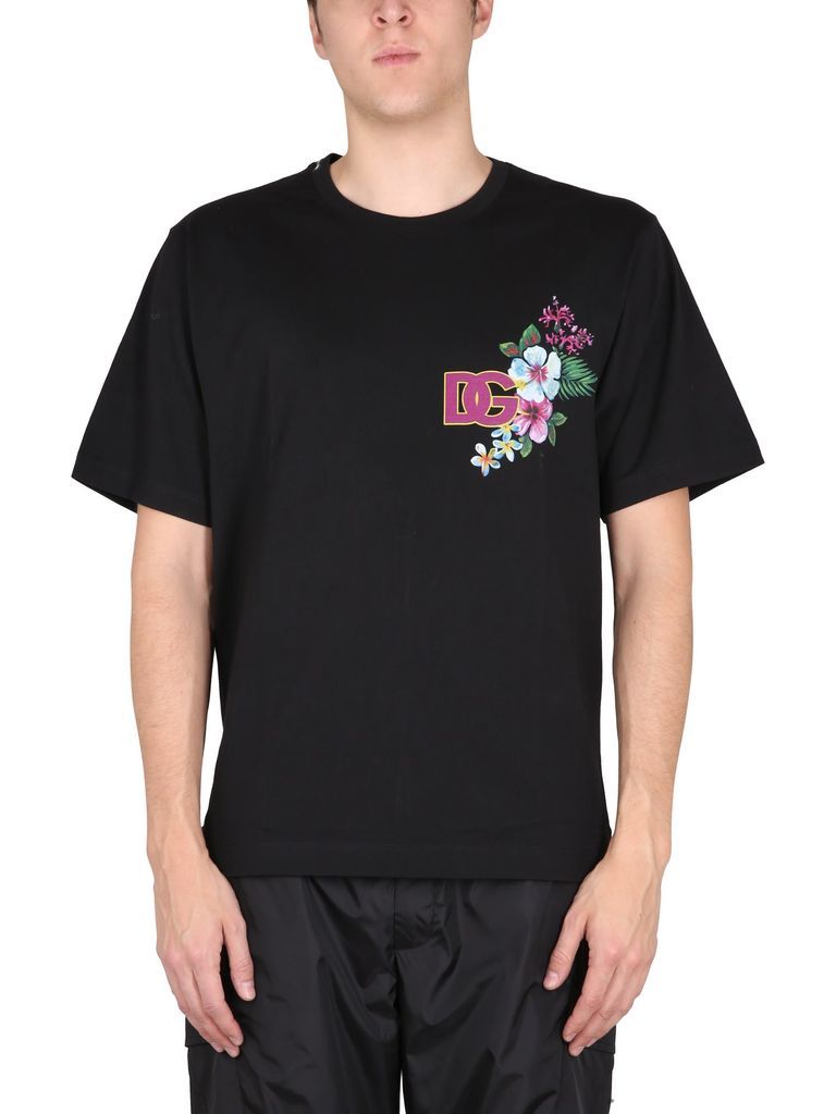 Floral Logo T-Shirt