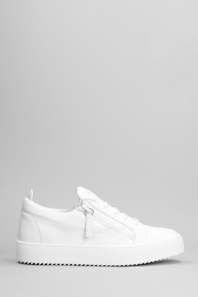 Frankie Sneakers In White Leather