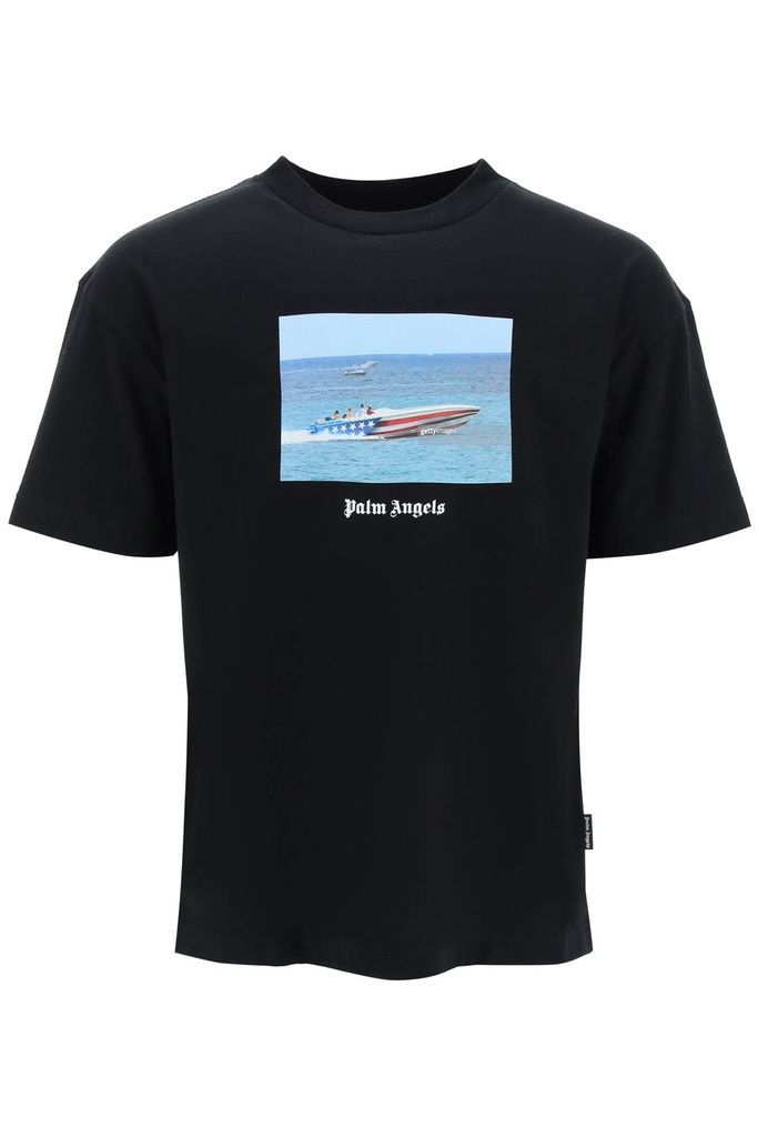 Getty Speedboat Print T-Shirt