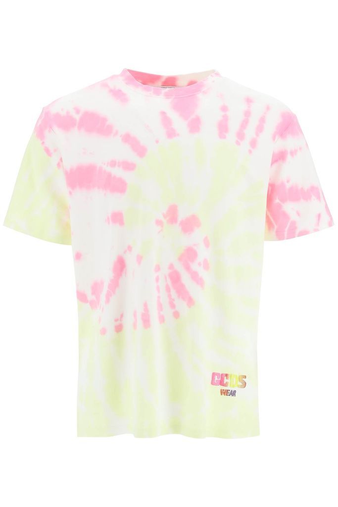 Glitter Logo Tie-Dye T-Shirt