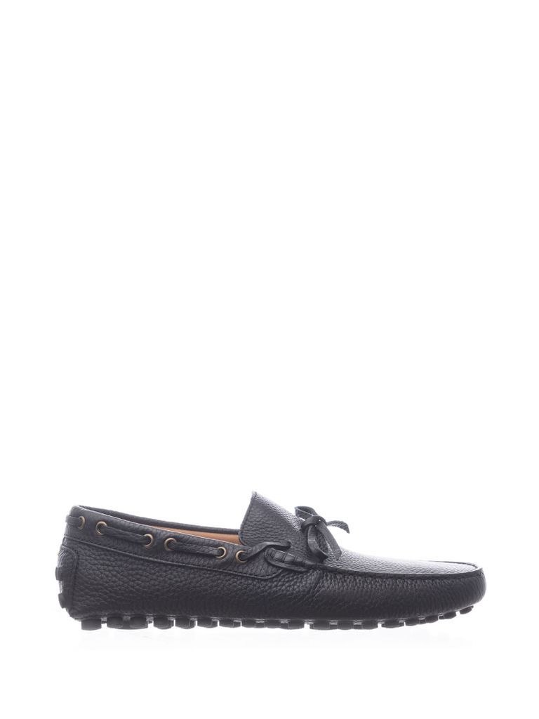 Gommino Leather Loafer With Laces