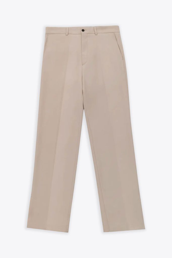 Grade Trouser Light Beige Tailored Pant With Ankle Vent - Grade Trousers
