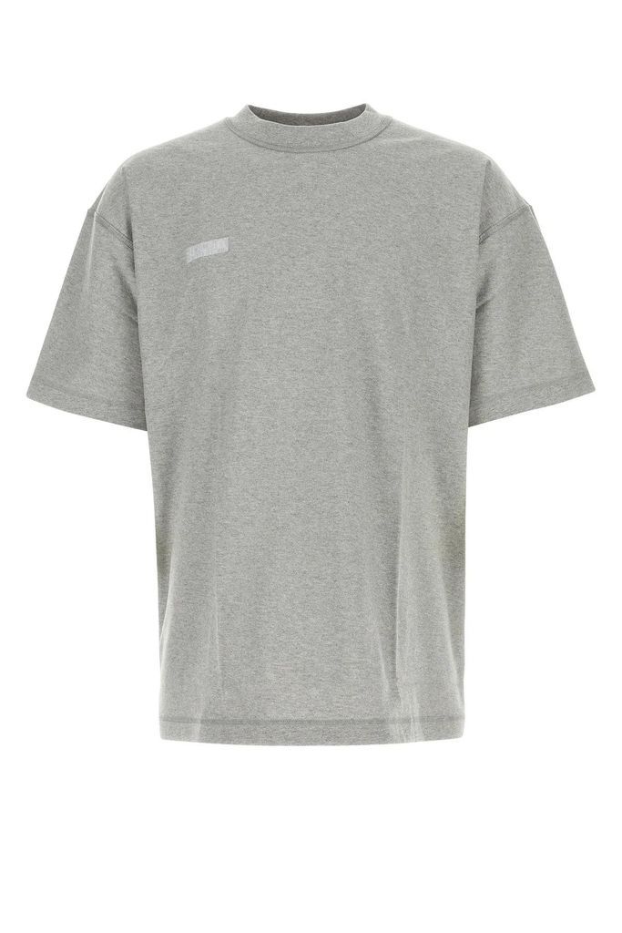 Grey Cotton Oversize T-Shirt