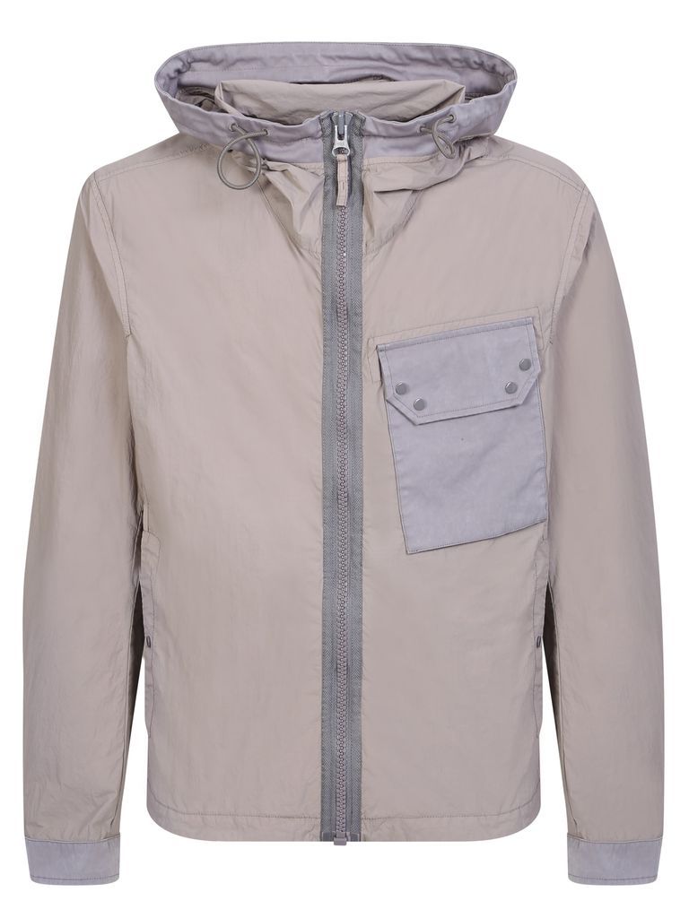 Grey Hooded Jacket