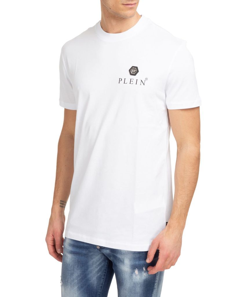 Hexagon Cotton T-Shirt