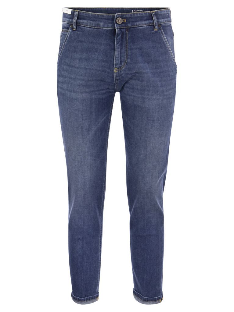 Indie - Slim-Fit Soft Touch Jeans