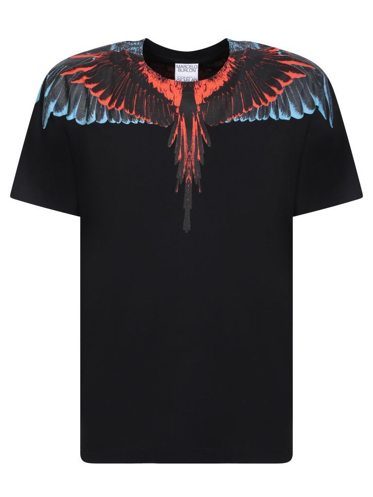 Icon Wings Black/ Red T-Shirt