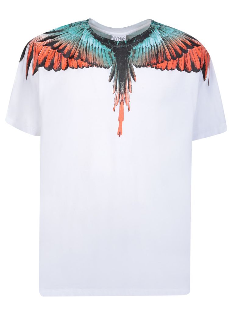 Icon Wings White/ Orange T-Shirt