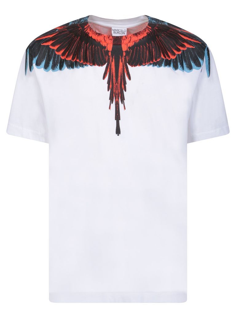Icon Wings White/ Red T-Shirt