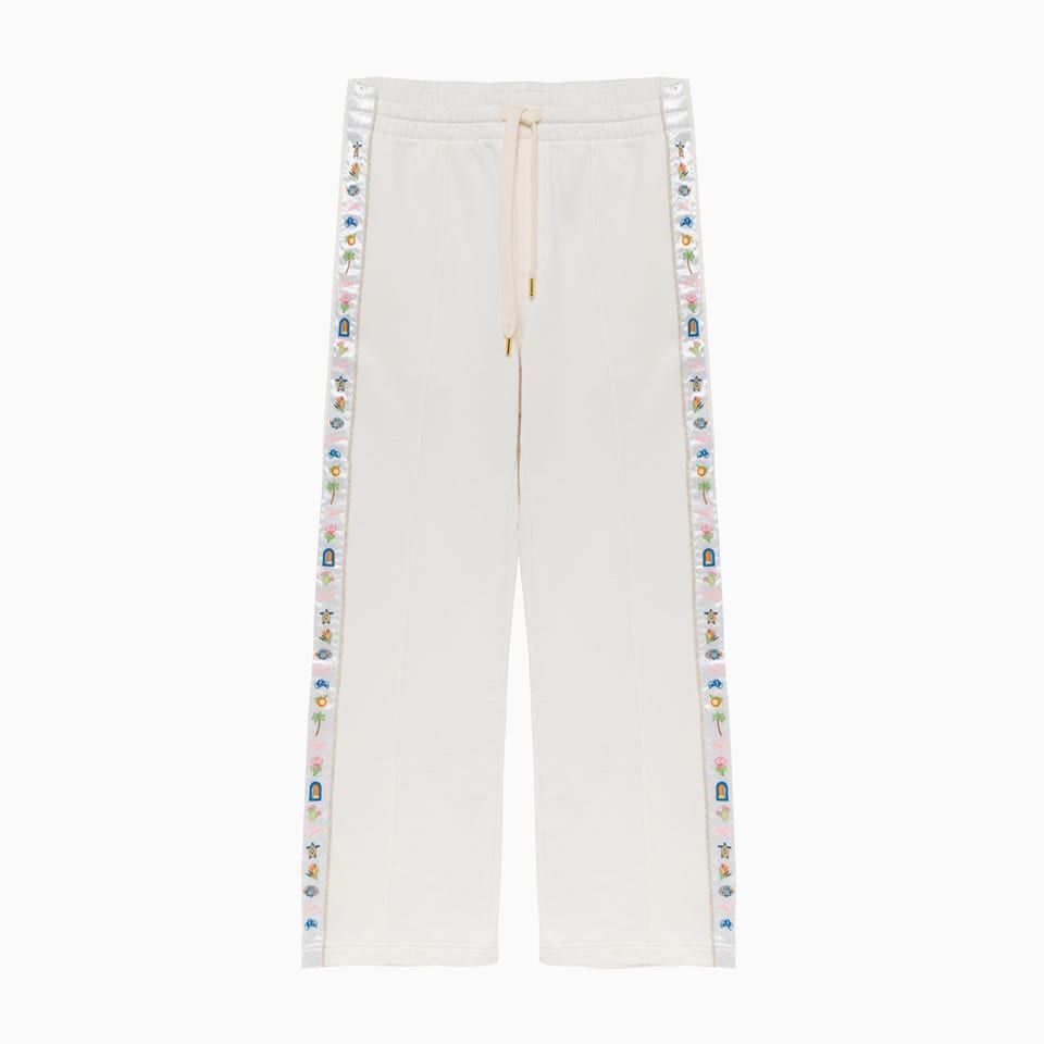 Icons Embroidered Pants