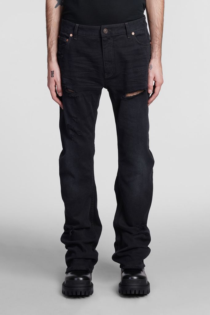 Jeans In Black Denim