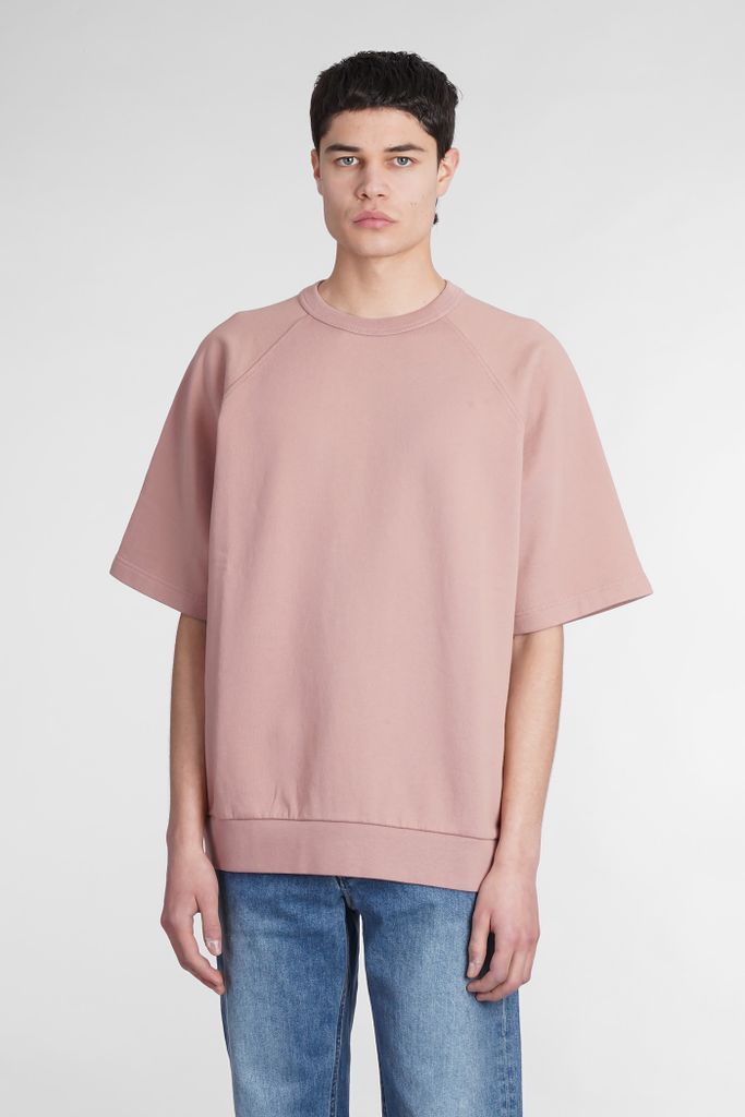 Jacques Sweatshirt In Rose-Pink Cotton