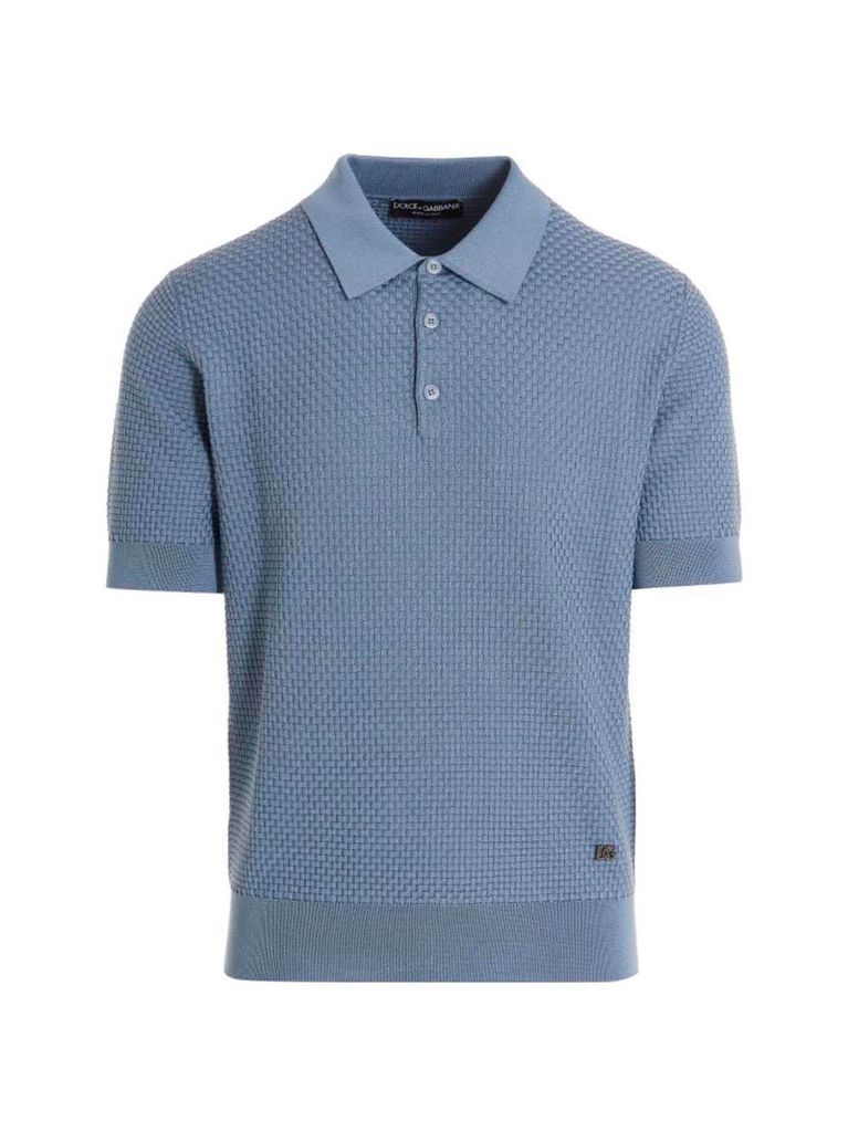 Knit Polo Shirt