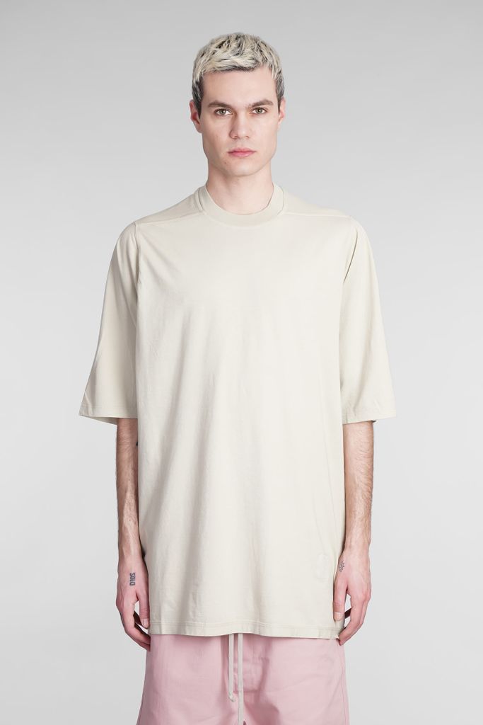 Jumbo Ss T T-Shirt In Beige Cotton