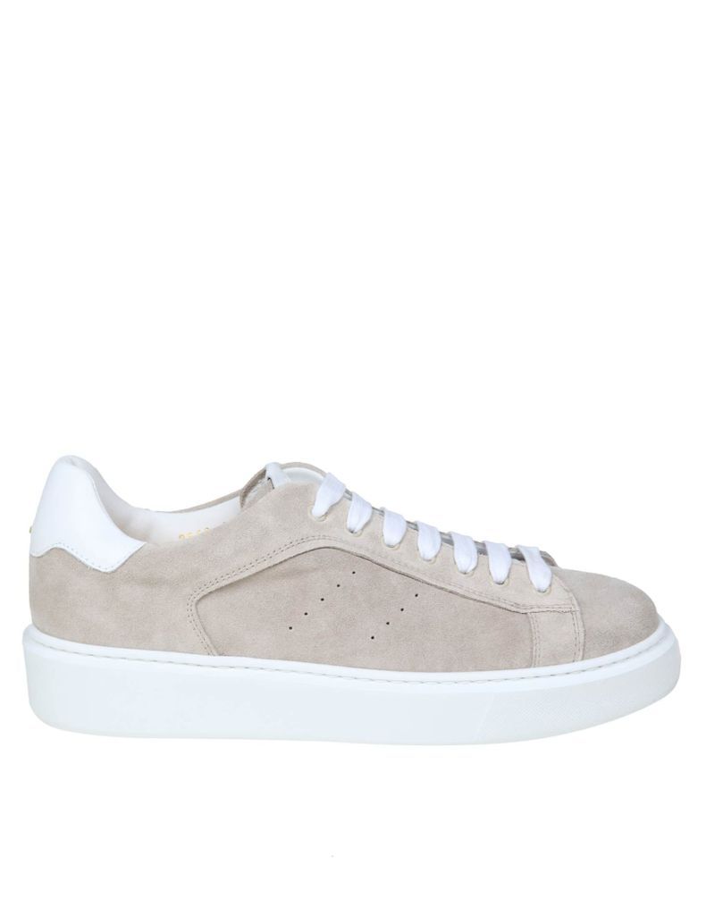 Jump Sneakers In Taupe Suede