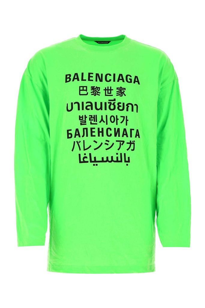 Languages Oversized Long-Sleeve T-Shirt